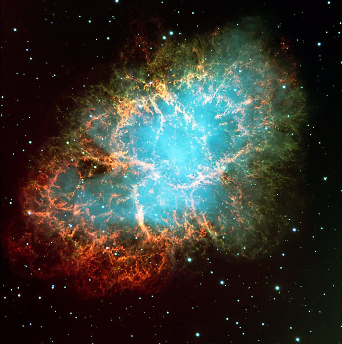 Crab Nebula - picture from ESO